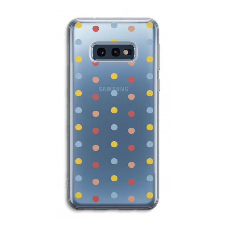 Bollen: Samsung Galaxy S10e Transparant Hoesje