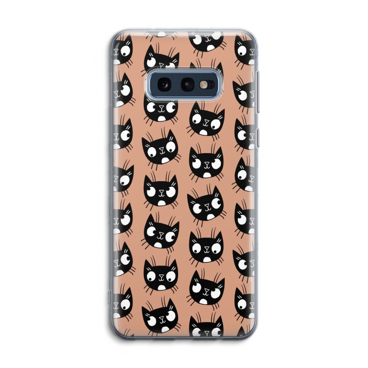 Kat: Samsung Galaxy S10e Transparant Hoesje
