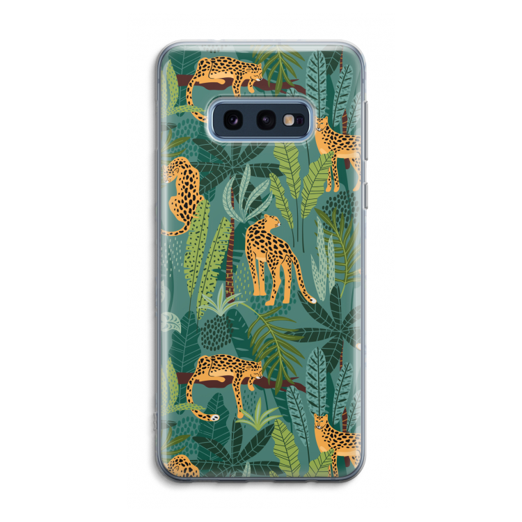 Luipaard 2: Samsung Galaxy S10e Transparant Hoesje