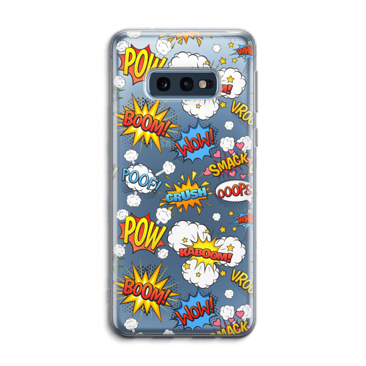 Pow Smack: Samsung Galaxy S10e Transparant Hoesje