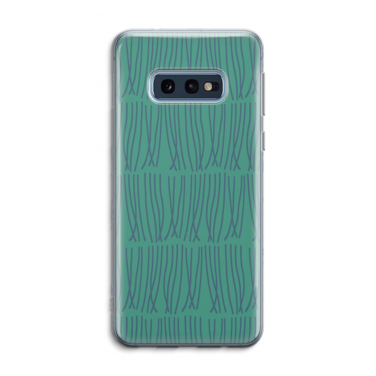 Swirls: Samsung Galaxy S10e Transparant Hoesje