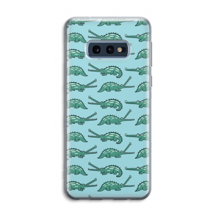 Kroko: Samsung Galaxy S10e Transparant Hoesje