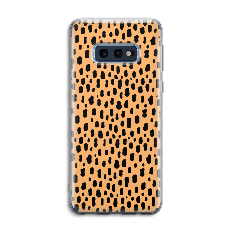 Panter: Samsung Galaxy S10e Transparant Hoesje