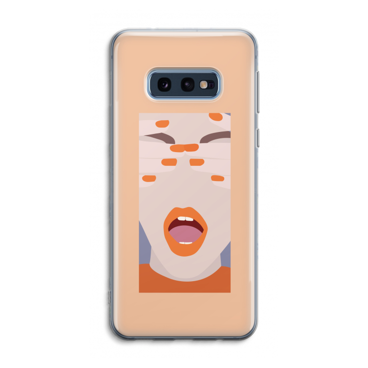 Surprise: Samsung Galaxy S10e Transparant Hoesje