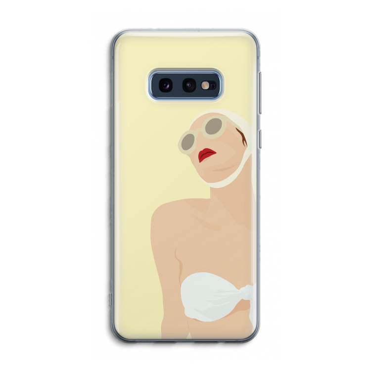 Summer: Samsung Galaxy S10e Transparant Hoesje