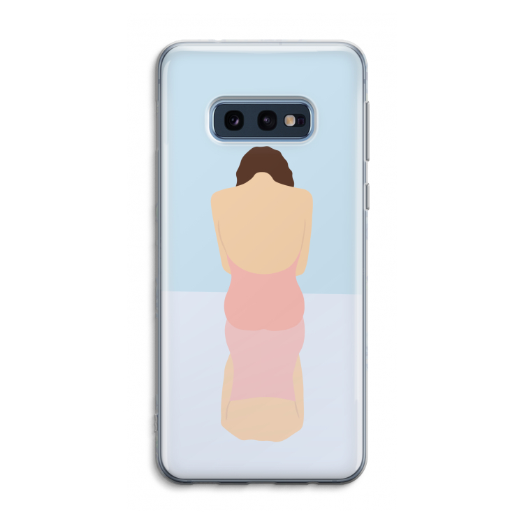 Mirror: Samsung Galaxy S10e Transparant Hoesje