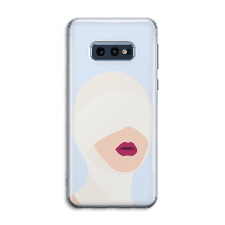 Incognito: Samsung Galaxy S10e Transparant Hoesje