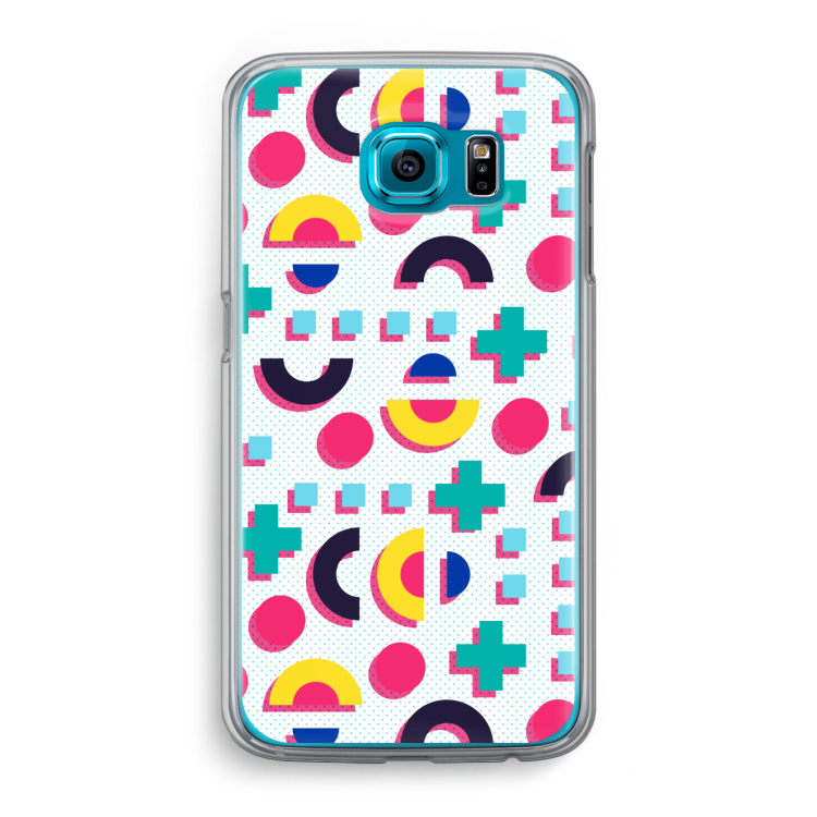 8-bit N°2: Samsung Galaxy S6 Transparant Hoesje