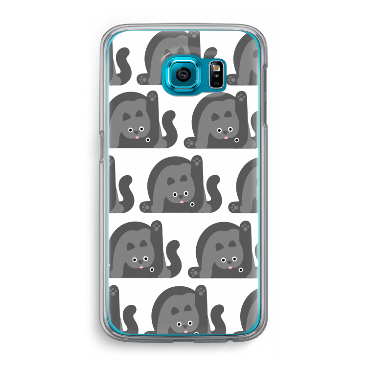 Cats: Samsung Galaxy S6 Transparant Hoesje