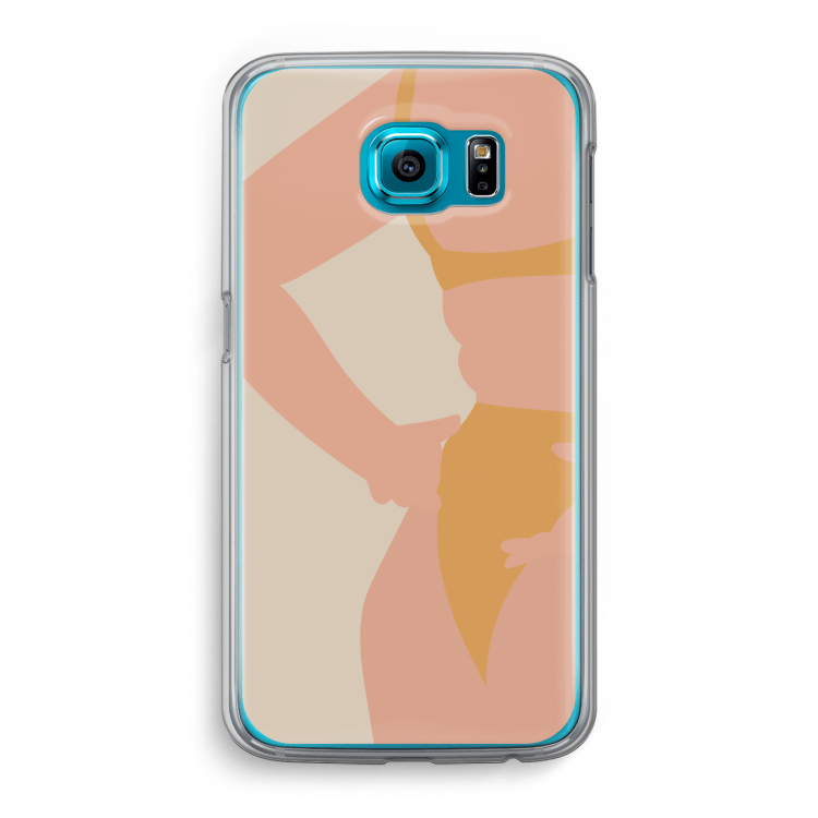 Bikini body: Samsung Galaxy S6 Transparant Hoesje