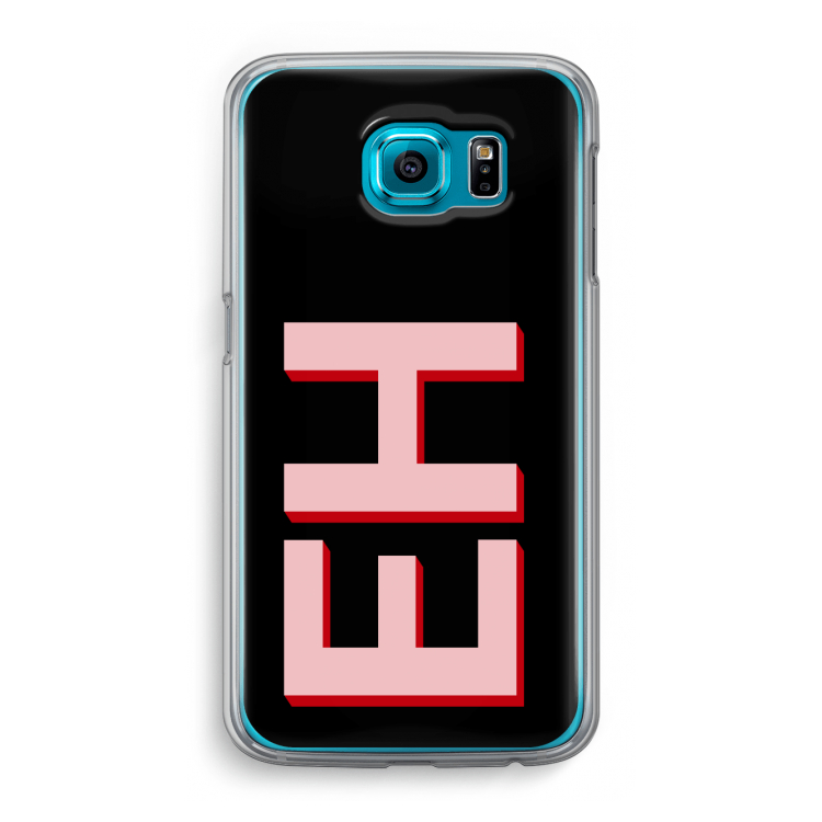 Monogram: Samsung Galaxy S6 Transparant Hoesje