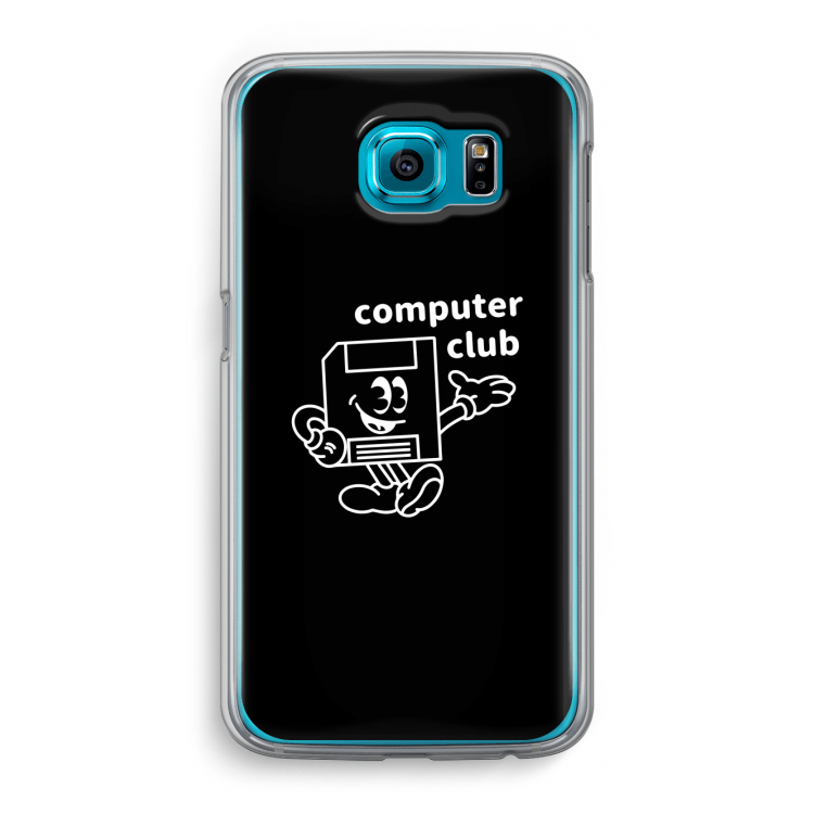 Floppyhead: Samsung Galaxy S6 Transparant Hoesje