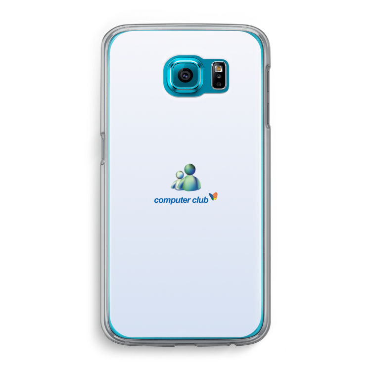MSN: Samsung Galaxy S6 Transparant Hoesje