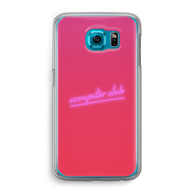 Vice Glow: Samsung Galaxy S6 Transparant Hoesje