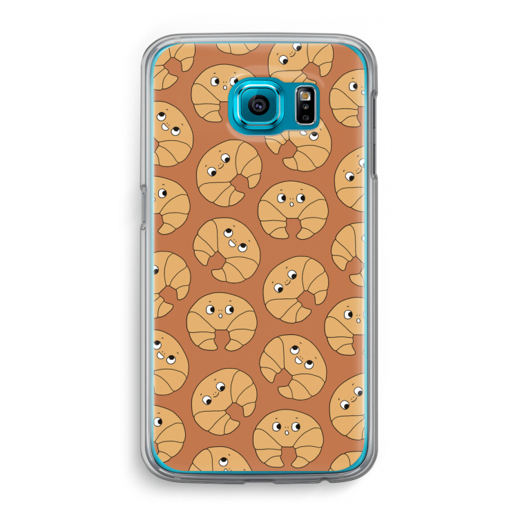Croissant: Samsung Galaxy S6 Transparant Hoesje