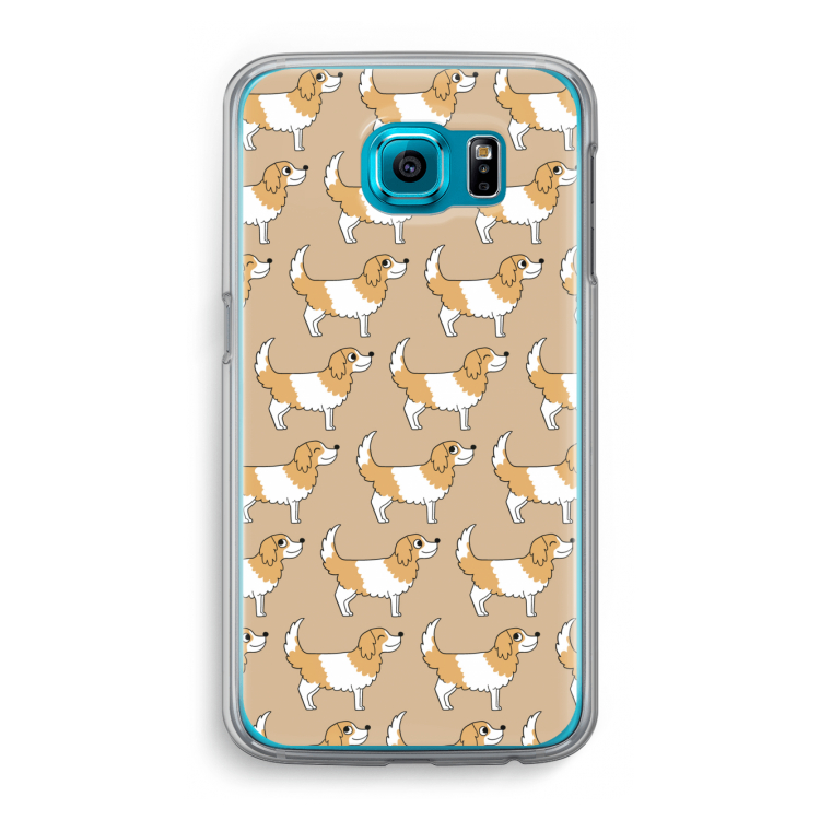 Doggy: Samsung Galaxy S6 Transparant Hoesje