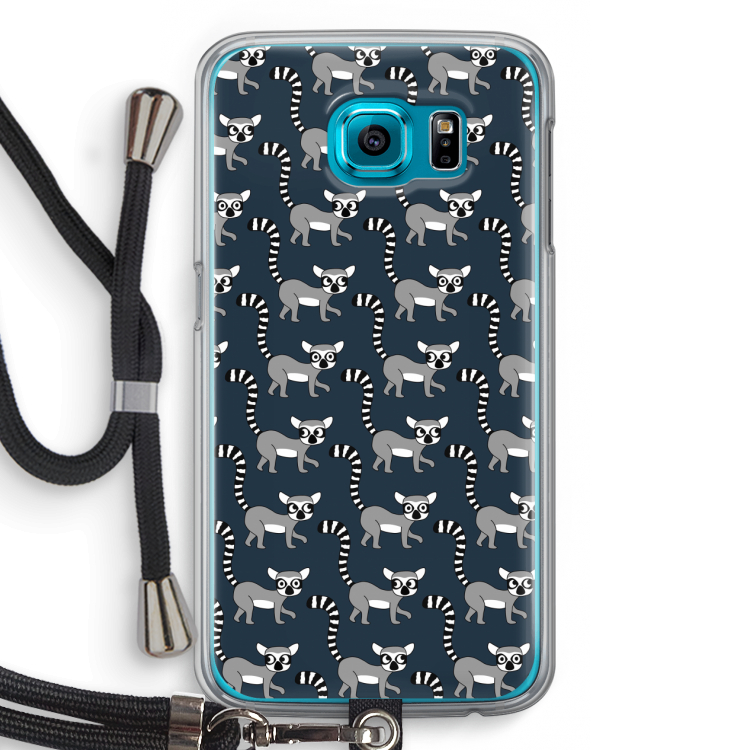 Makis: Samsung Galaxy S6 Transparant Hoesje met koord