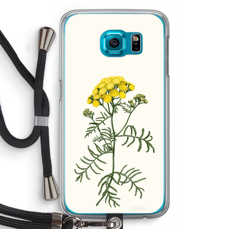 Tansy: Samsung Galaxy S6 Transparant Hoesje met koord