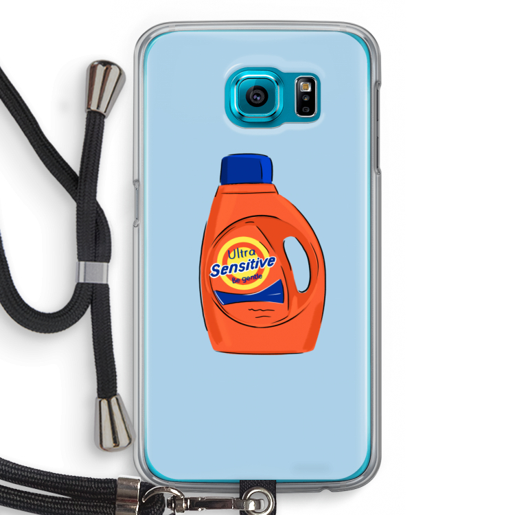 Ultra Sensitive: Samsung Galaxy S6 Transparant Hoesje met koord