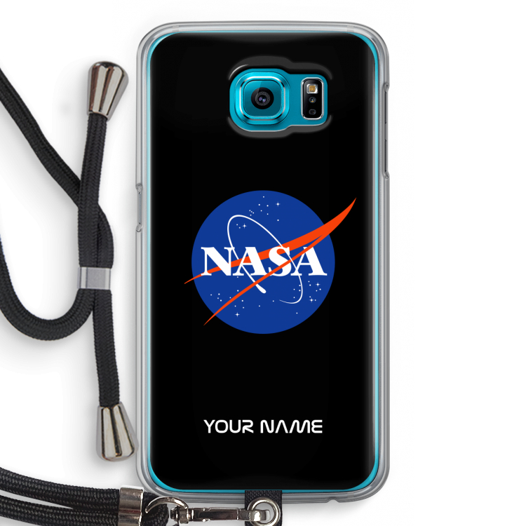 NASA: Samsung Galaxy S6 Transparant Hoesje met koord
