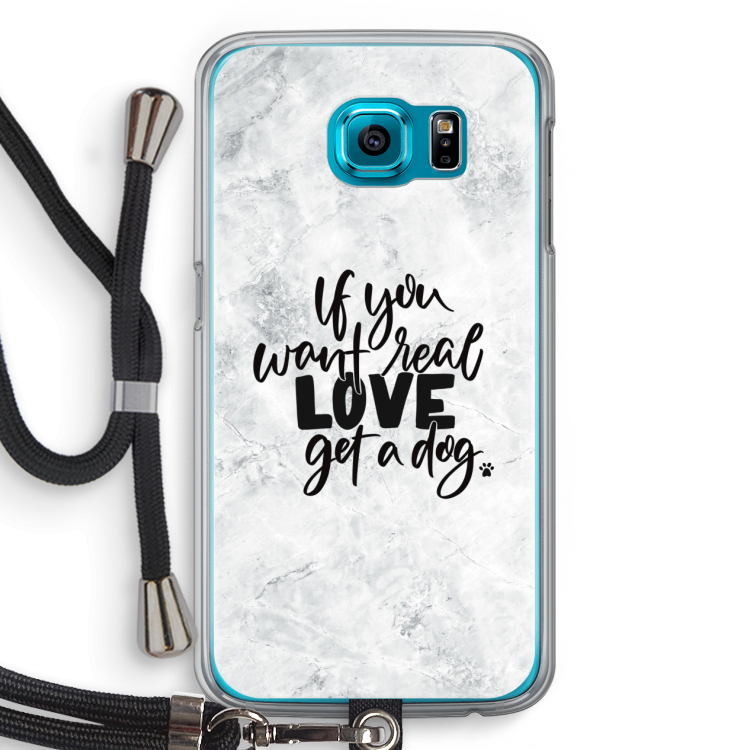 Partner in crime: Samsung Galaxy S6 Transparant Hoesje met koord