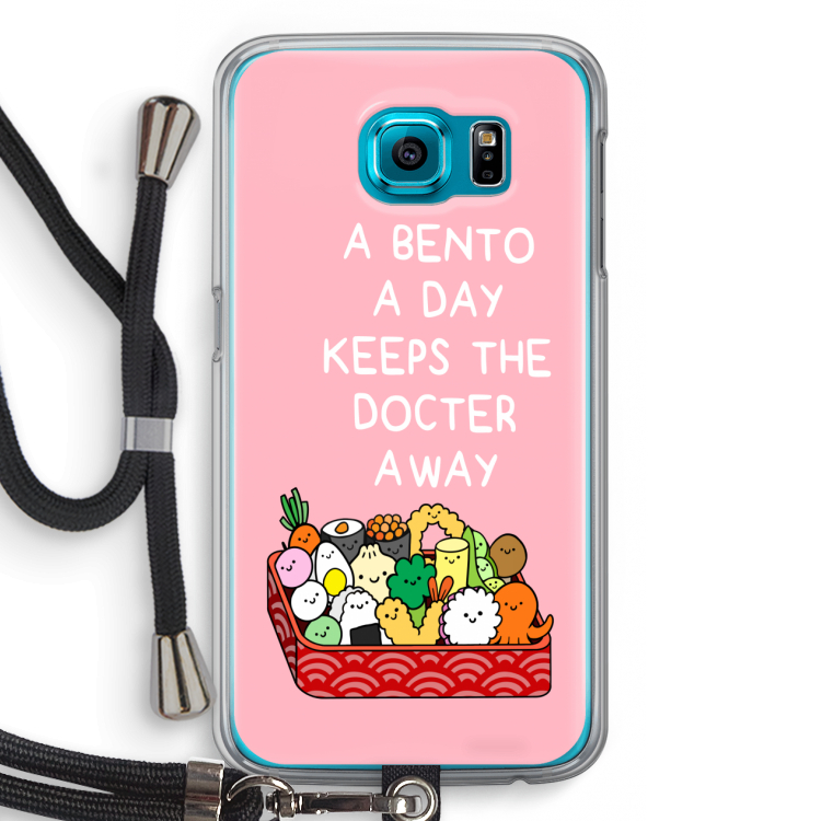 Bento a day: Samsung Galaxy S6 Transparant Hoesje met koord