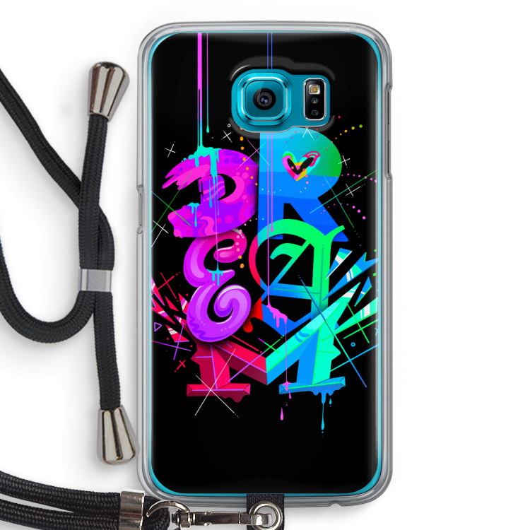 Dream: Samsung Galaxy S6 Transparant Hoesje met koord