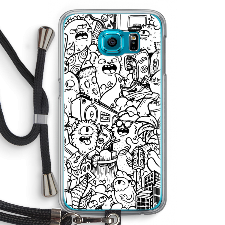 Vexx City #2: Samsung Galaxy S6 Transparant Hoesje met koord