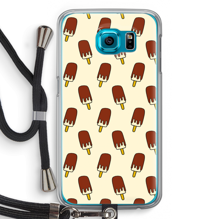 Yummy: Samsung Galaxy S6 Transparant Hoesje met koord