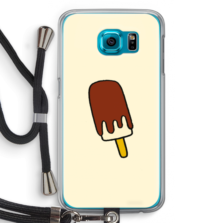Frisco: Samsung Galaxy S6 Transparant Hoesje met koord