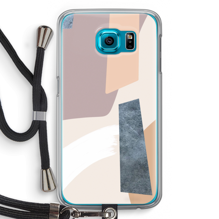Luca: Samsung Galaxy S6 Transparant Hoesje met koord