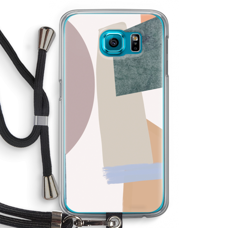 Lindo: Samsung Galaxy S6 Transparant Hoesje met koord