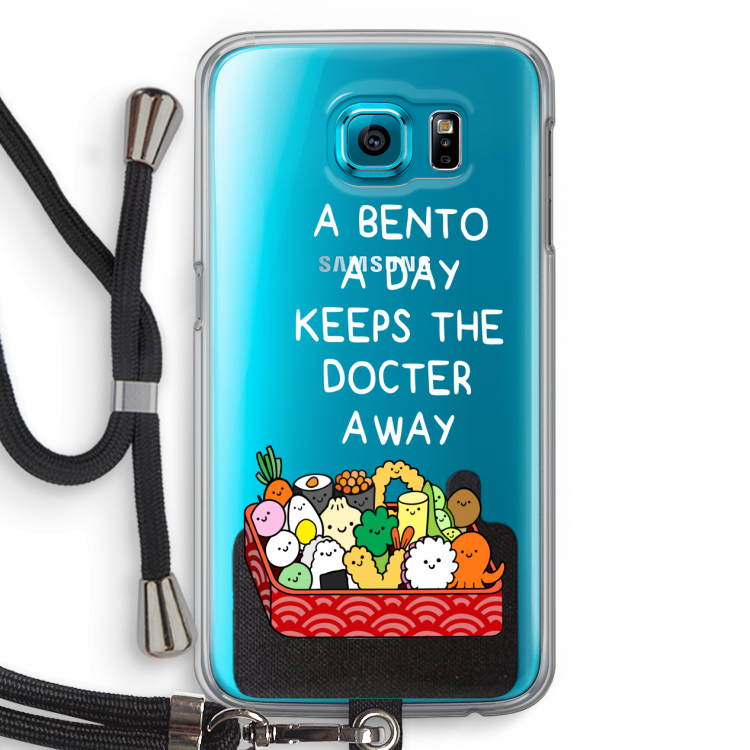 Bento a day: Samsung Galaxy S6 Transparant Hoesje met koord