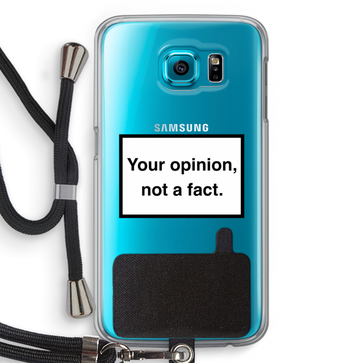 Your opinion: Samsung Galaxy S6 Transparant Hoesje met koord