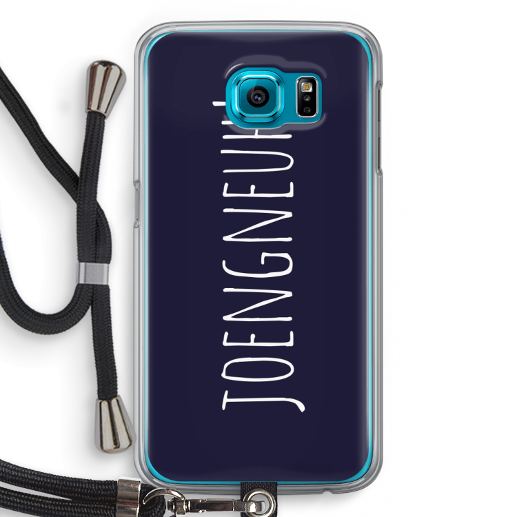 Joengneuh!: Samsung Galaxy S6 Transparant Hoesje met koord
