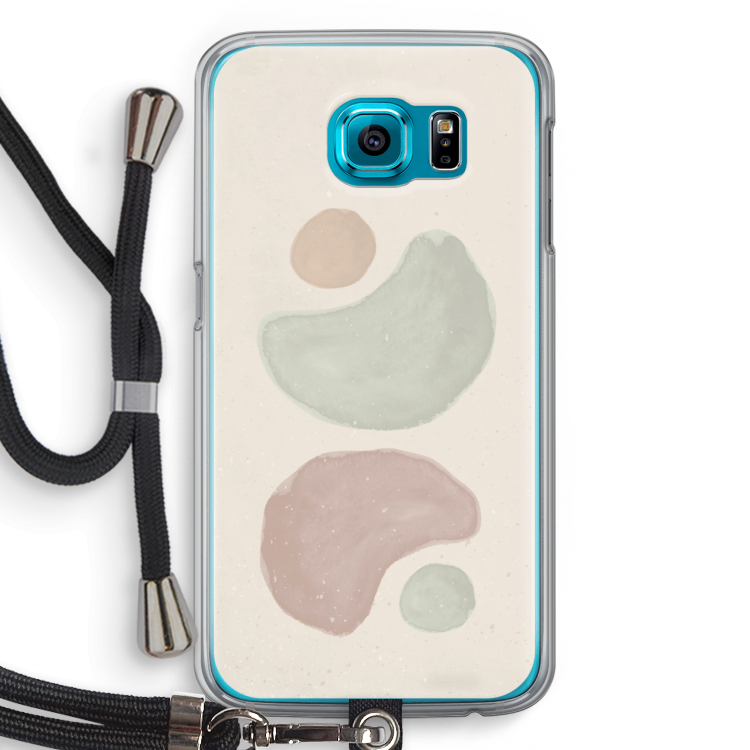 Geo #10: Samsung Galaxy S6 Transparant Hoesje met koord
