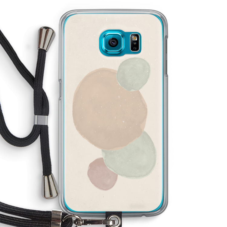 Geo #9: Samsung Galaxy S6 Transparant Hoesje met koord