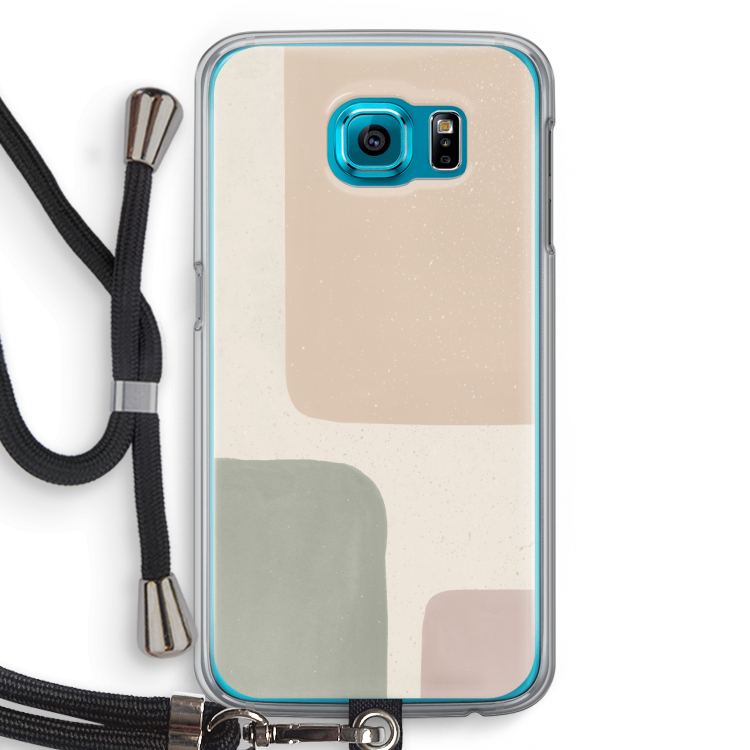 Geo #7: Samsung Galaxy S6 Transparant Hoesje met koord