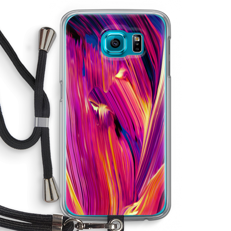 Phoenix: Samsung Galaxy S6 Transparant Hoesje met koord