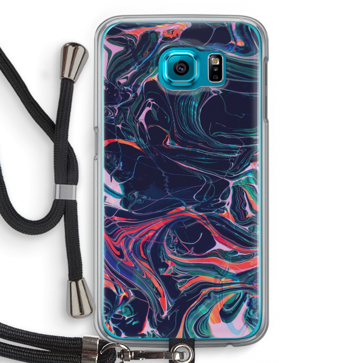 Light Years Beyond: Samsung Galaxy S6 Transparant Hoesje met koord