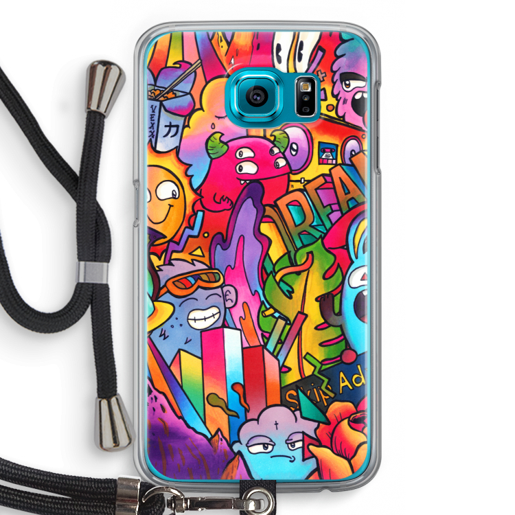 Dreams: Samsung Galaxy S6 Transparant Hoesje met koord