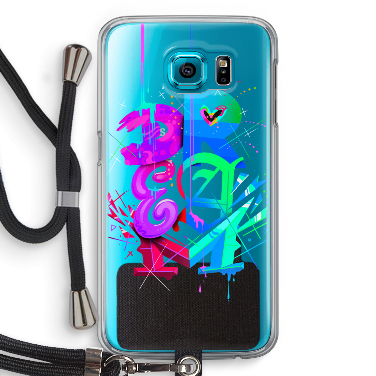 Dream: Samsung Galaxy S6 Transparant Hoesje met koord