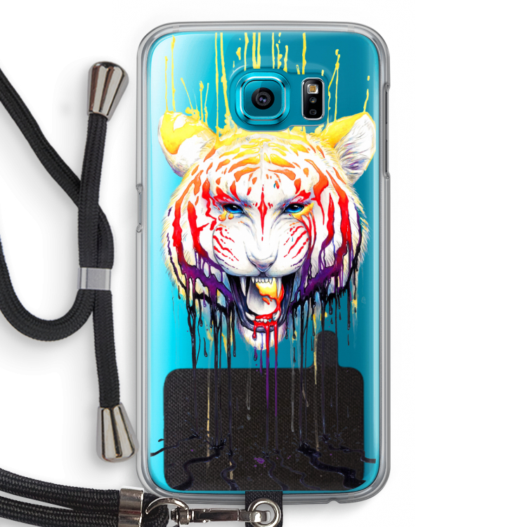 Fading: Samsung Galaxy S6 Transparant Hoesje met koord
