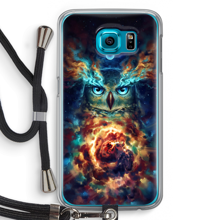 Aurowla: Samsung Galaxy S6 Transparant Hoesje met koord