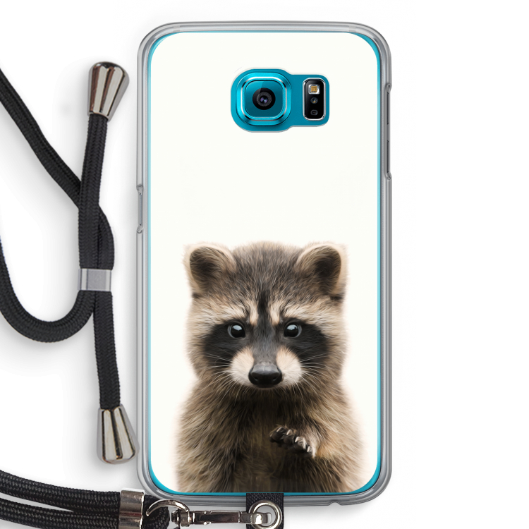 Rocco: Samsung Galaxy S6 Transparant Hoesje met koord