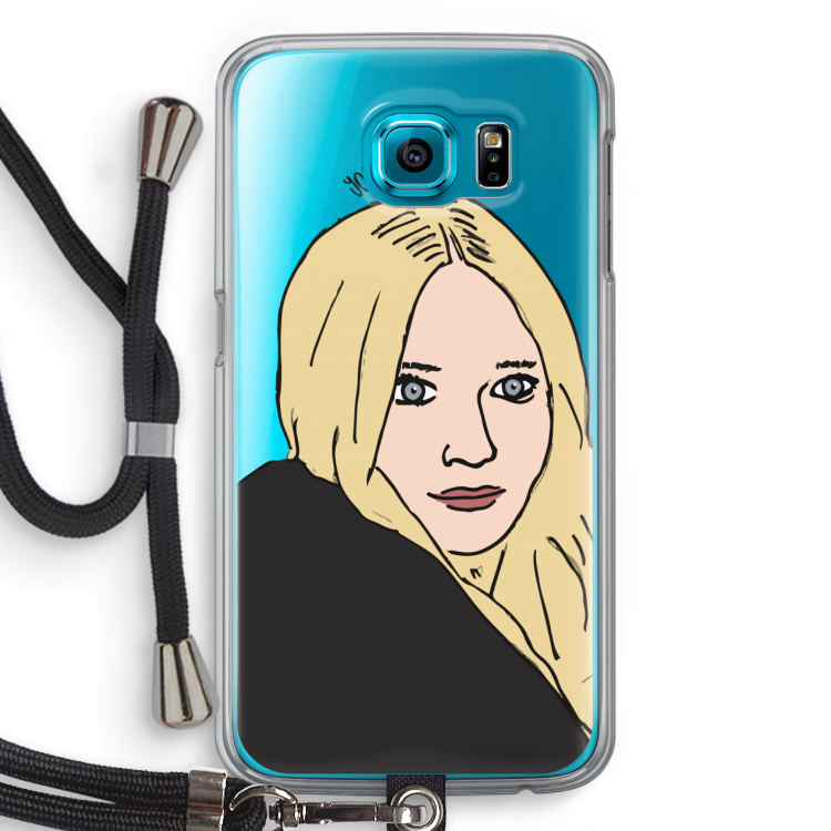 Ashley: Samsung Galaxy S6 Transparant Hoesje met koord