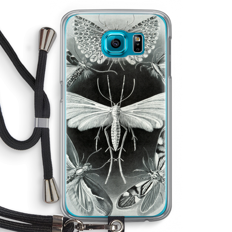Haeckel Tineida: Samsung Galaxy S6 Transparant Hoesje met koord