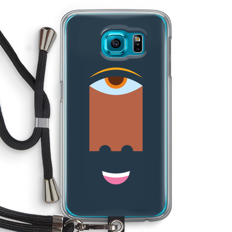 Mono M: Samsung Galaxy S6 Transparant Hoesje met koord
