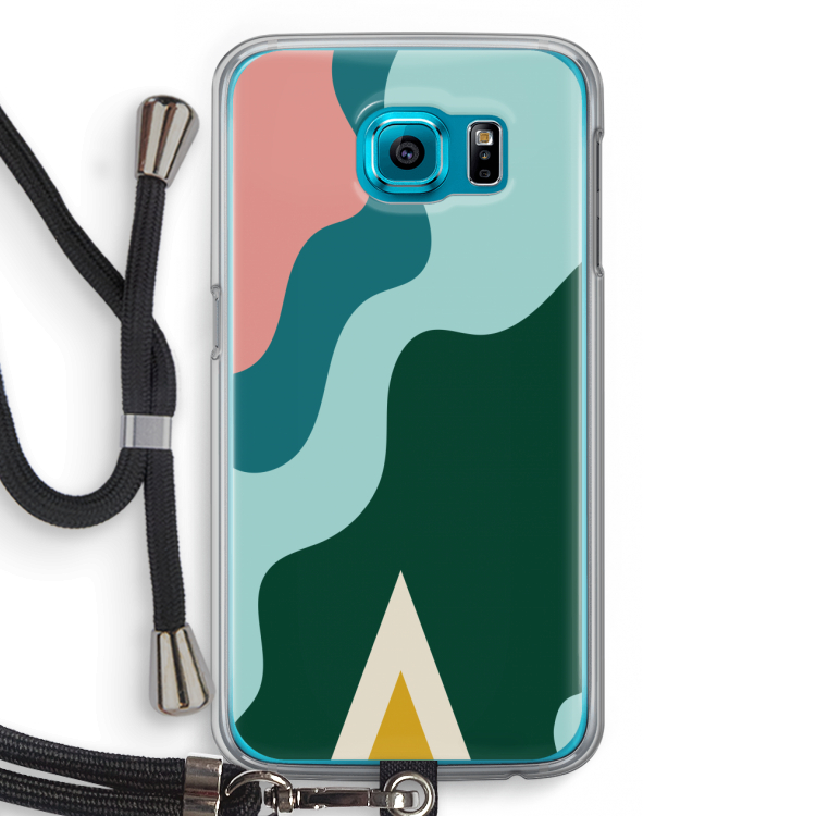 Noor B: Samsung Galaxy S6 Transparant Hoesje met koord