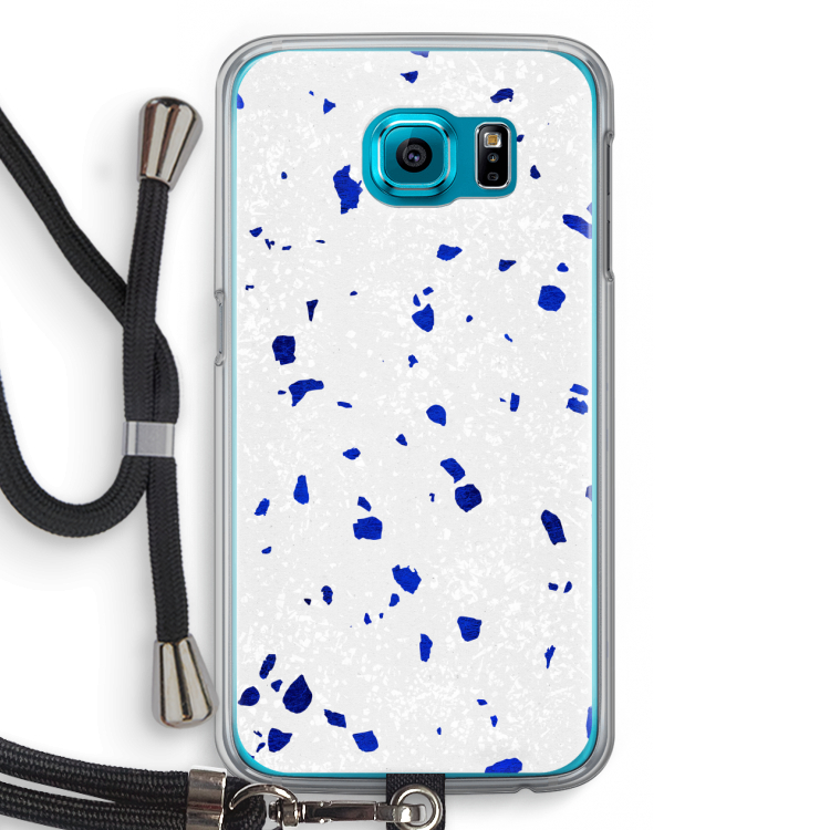 Terrazzo N°5: Samsung Galaxy S6 Transparant Hoesje met koord
